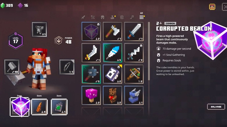 minecraft dungeons