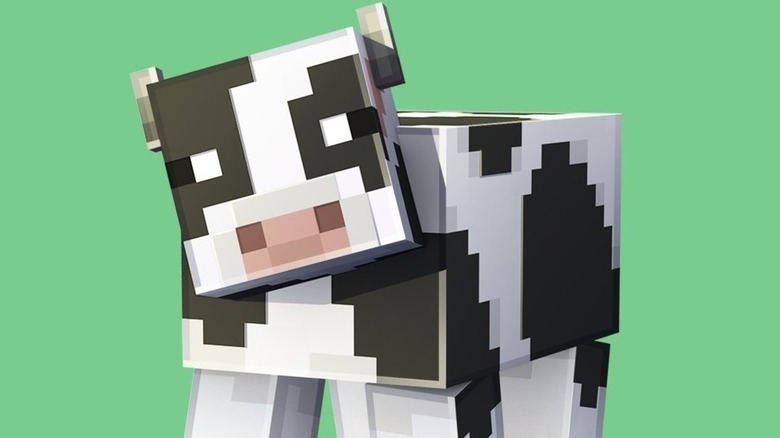 Minecraft Earth cow
