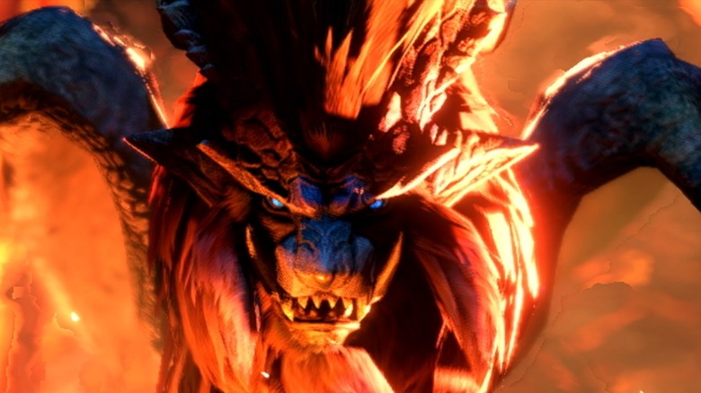 monster hunter rise teostra lava