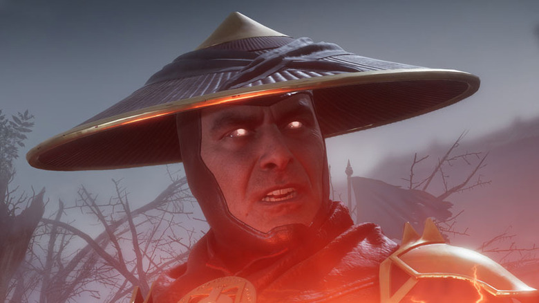 Evil Raiden red glow