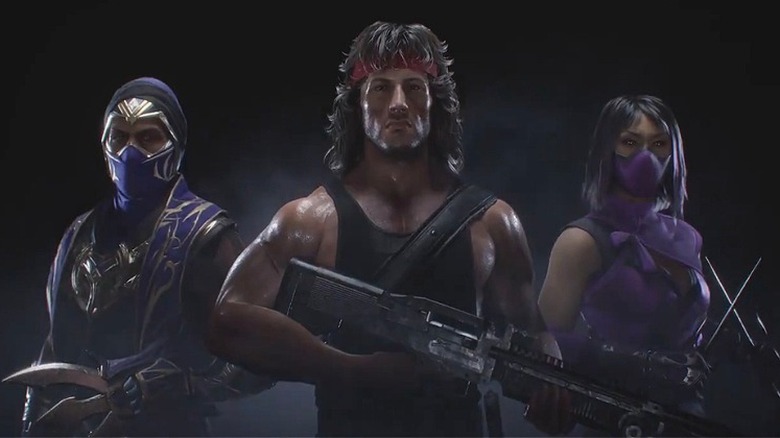 Rambo with fighters