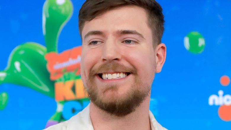 MrBeast Nick awards carpet