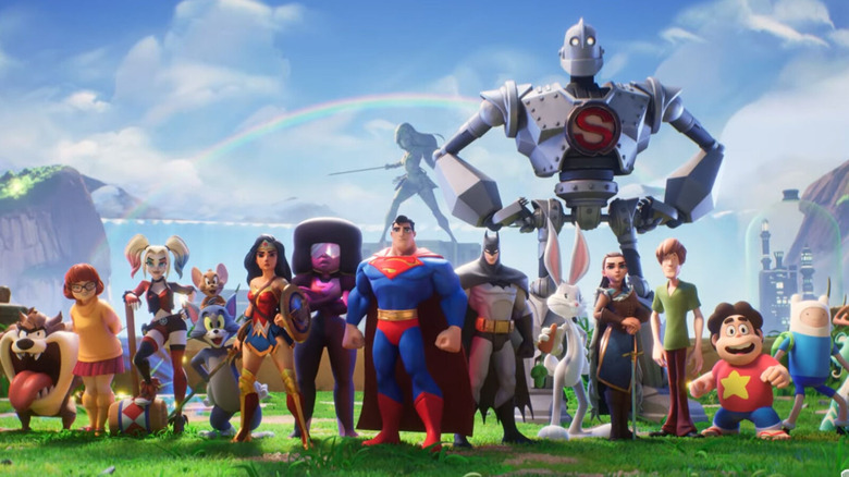 Multiversus characters posing