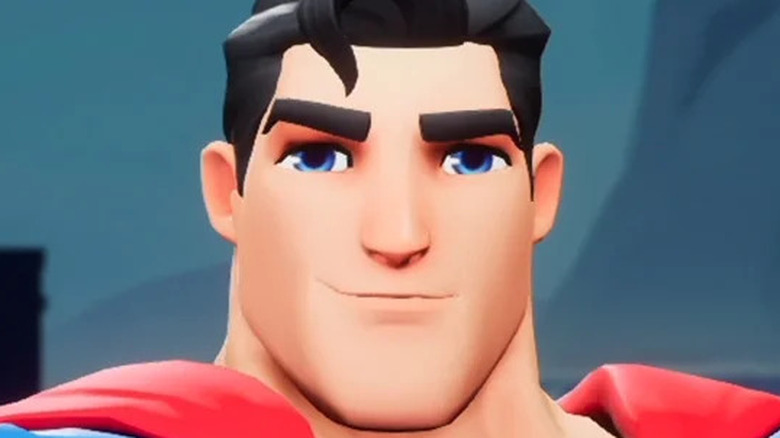 MultiVersus Superman close up