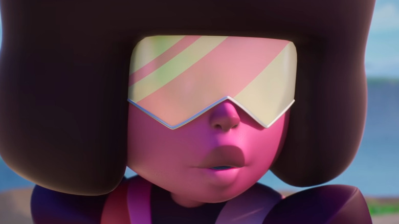 Garnet closeup