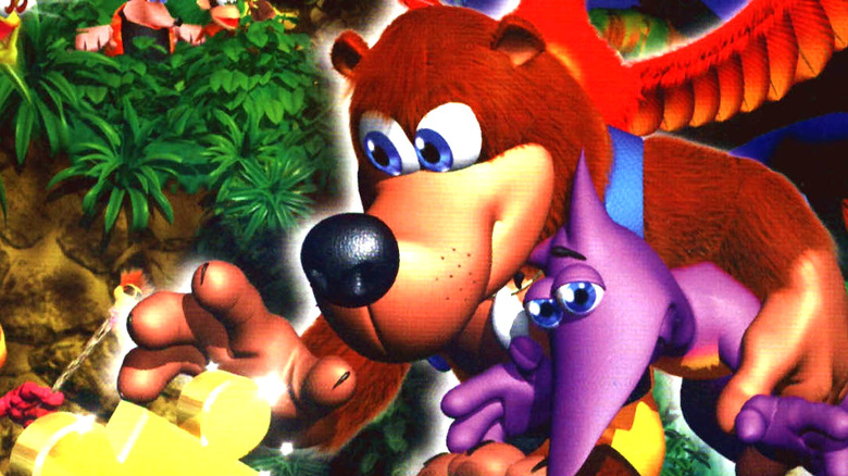 Banjo-Kazooie cover art jiggy