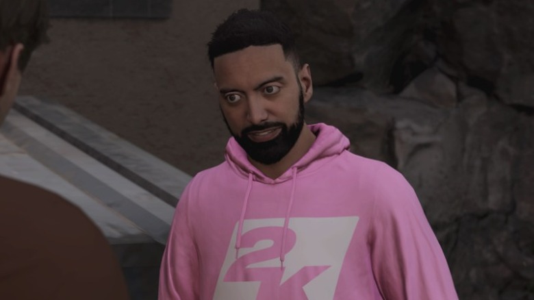 Ronnie 2K pink hoodie