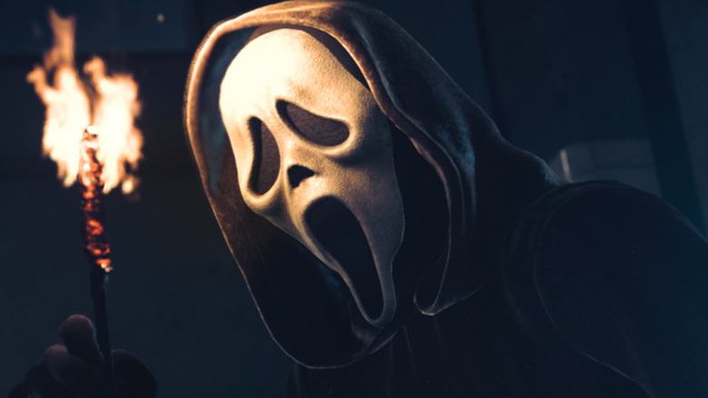 Ghostface with torch