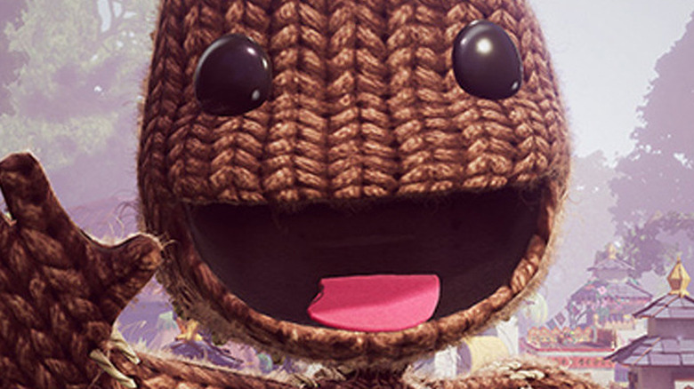 Sackboy A Big Adventure closeup smile