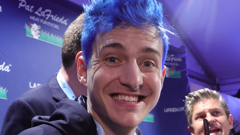 Ninja blue hair Smile
