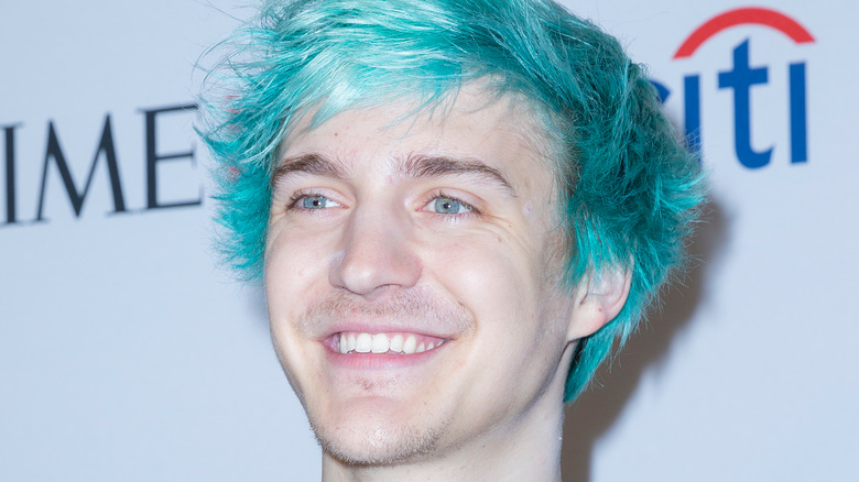 Ninja smiling on the red carpet