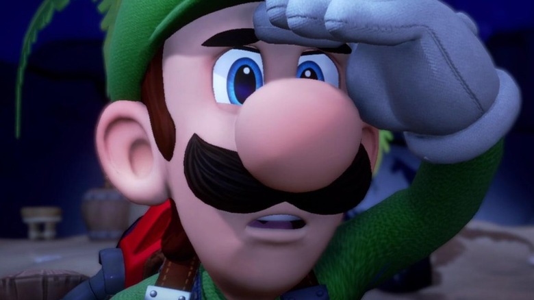 Luigi searching