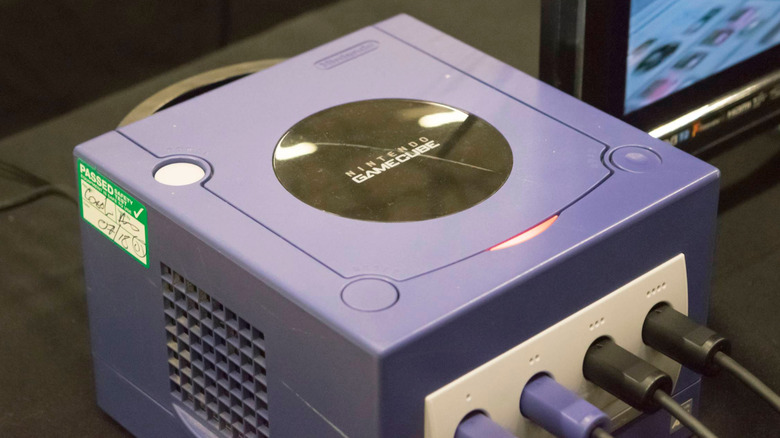 Nintendo GameCube closeup