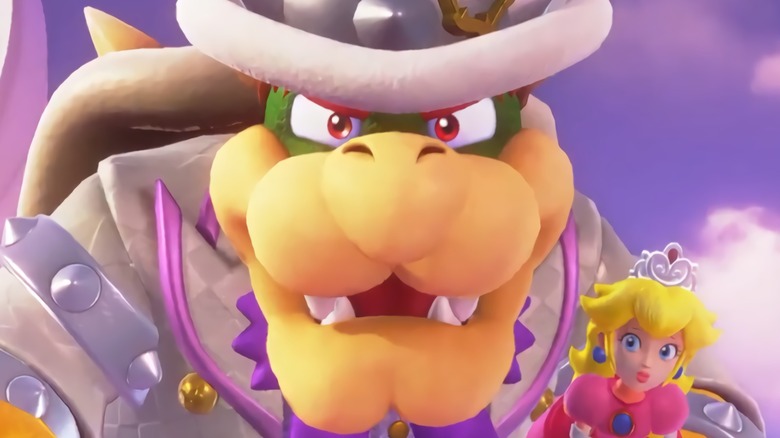 Bowser and Peach 