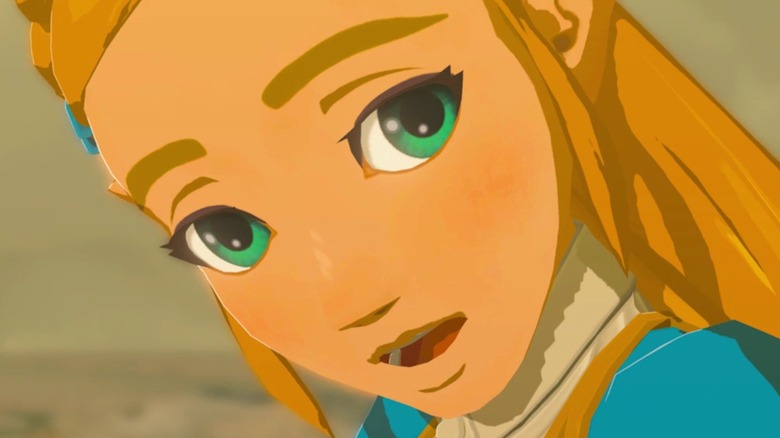 Zelda surprised