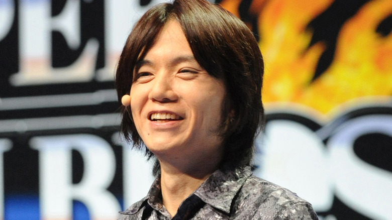 Masahiro Sakurai face close up