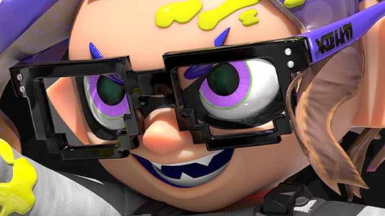 Splatoon Inkling sharp teeth