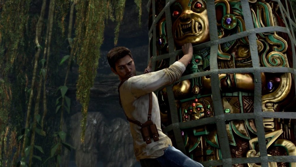 Nathan Drake as seen in the Uncharted games