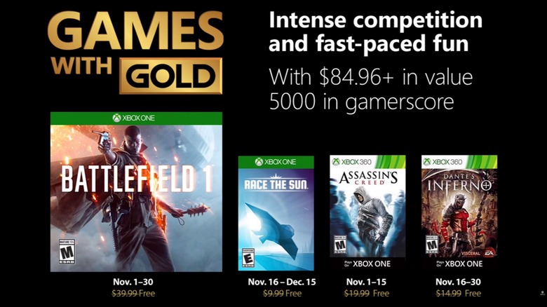 Games with Gold