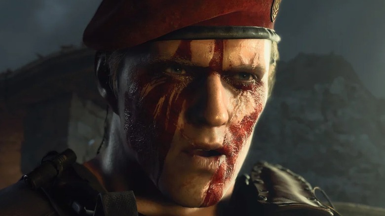 Krauser VS Chris (Resident Evil)