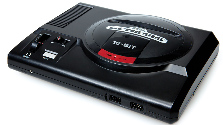 Sega Genesis white background