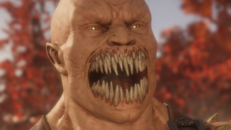 MK11 Baraka mouth open