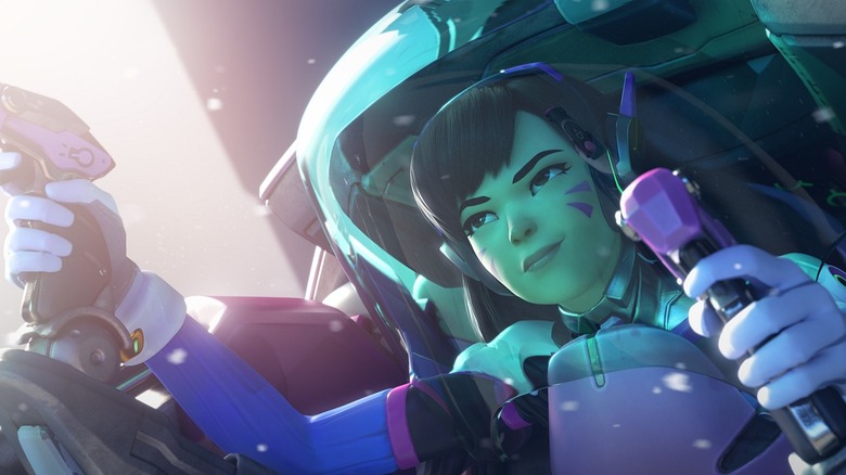 D.Va piloting her mech