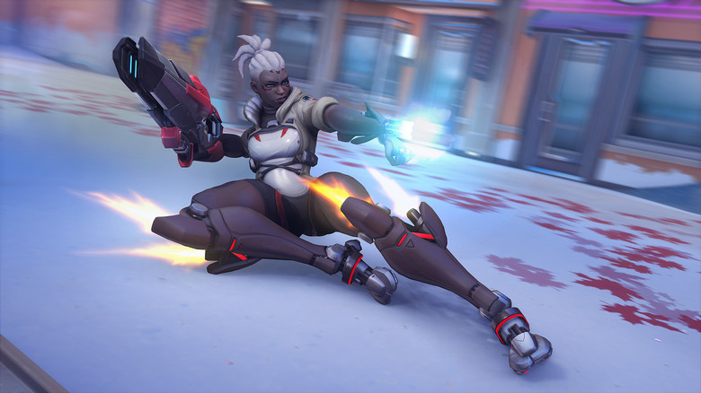 Overwatch 2 Sojourn sliding