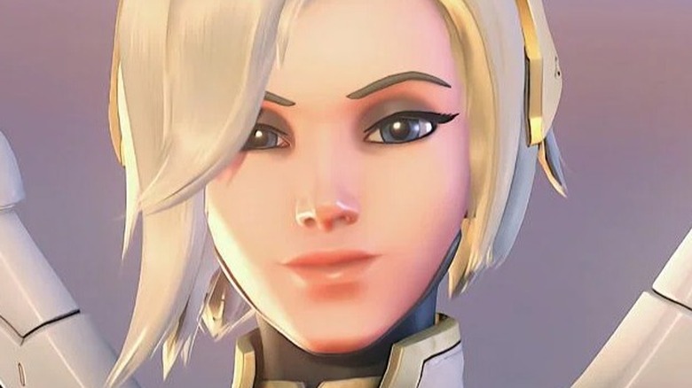 Overwatch 2's Mercy in her default skin