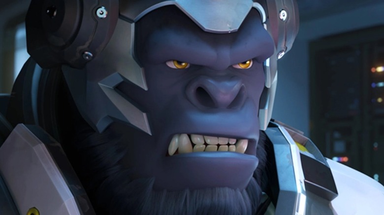 Overwatch 2 Winston angry