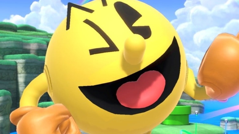 Pac-Man winking