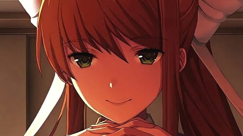 Monika hands folded