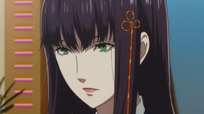 Hifumi looking sad