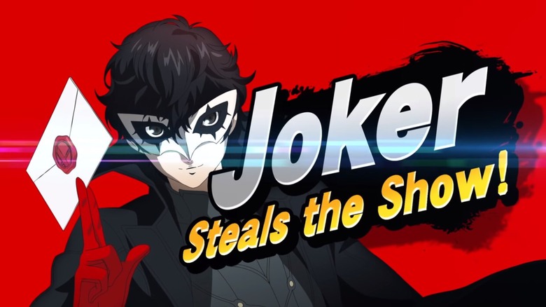 Joker Super Smash Bros. Ultimate trailer screenshot