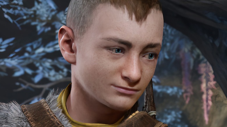 God of War Ragnarok Atreus bewildered look