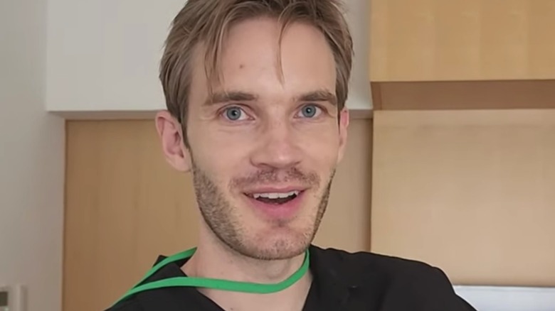 PewDiePie smile hospital