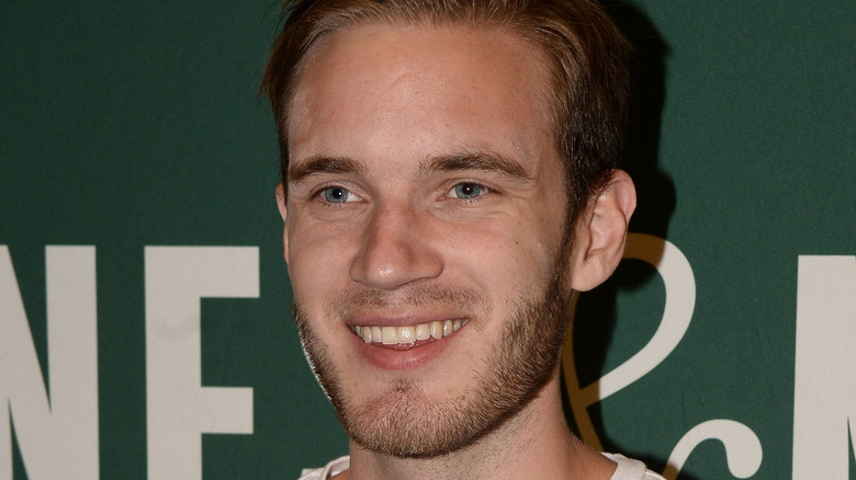 PewDiePie at event