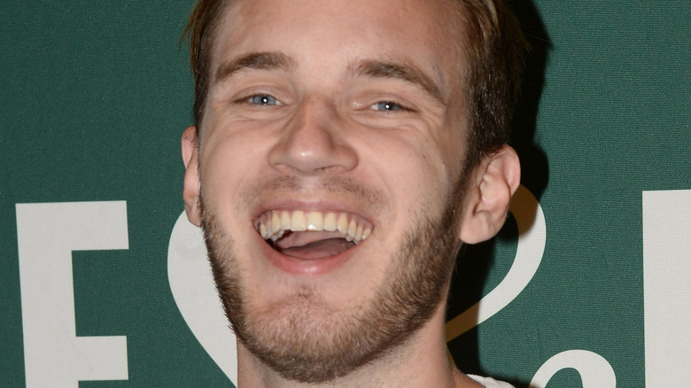 PewDiePie big smile