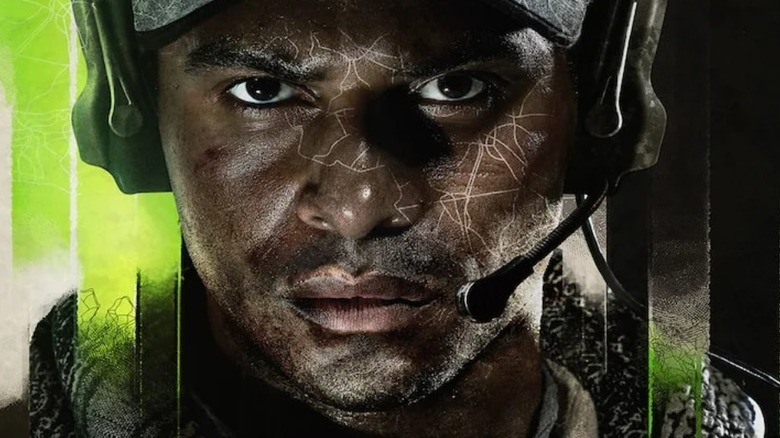 Modern Warfare 2 operator with headset