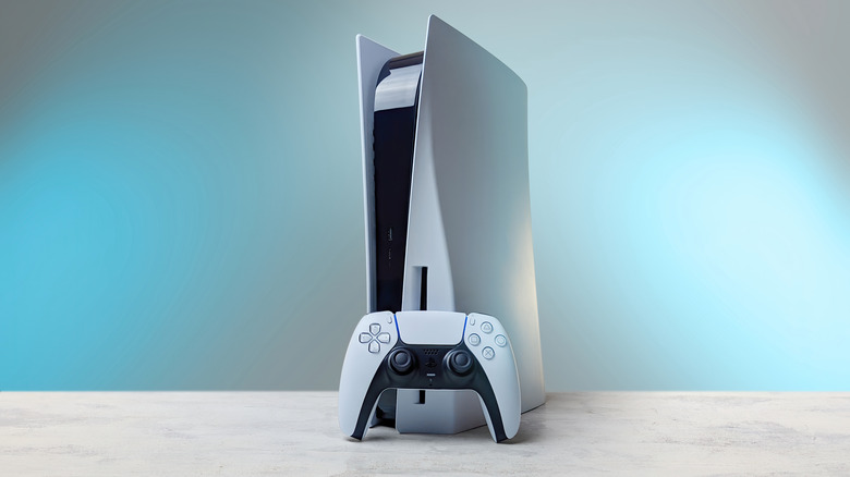 PlayStation 5 console and controller