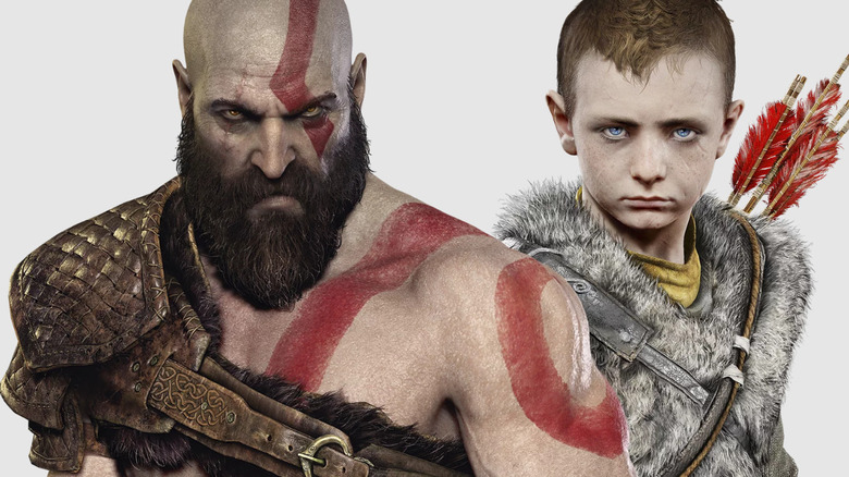 Kratos and Atreus together