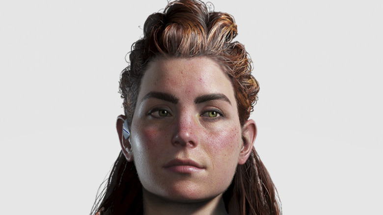 Aloy looking in distance