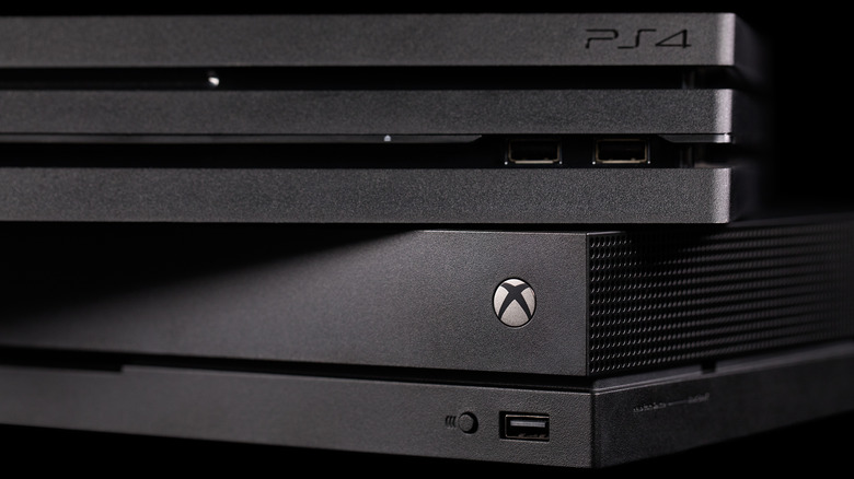 PS4 on top of Xbox One