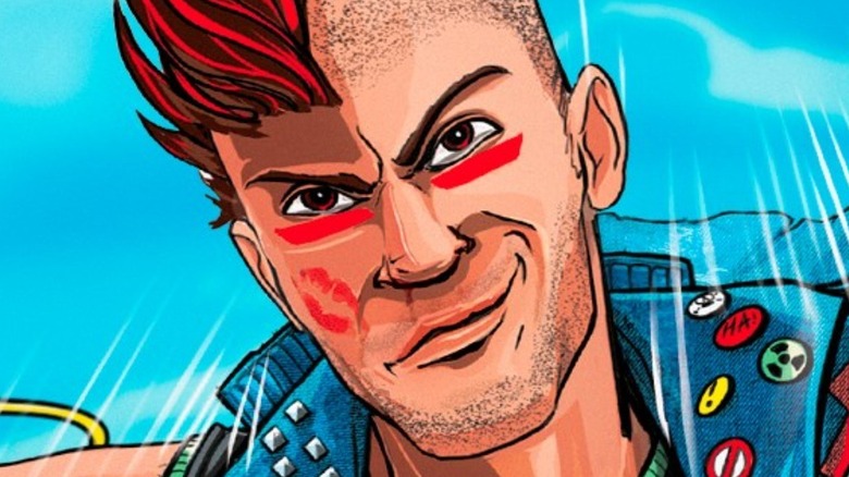 Sunset Overdrive Mohawk grin