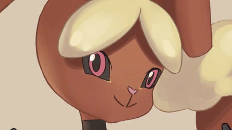 Mega Lopunny smiling