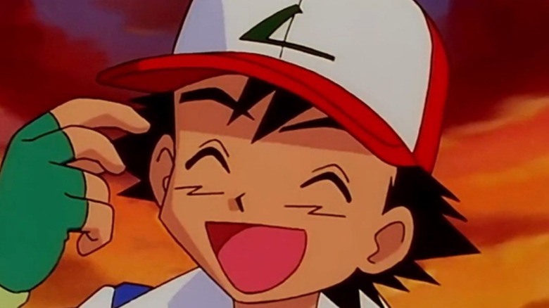 Ash Ketchum Smiling