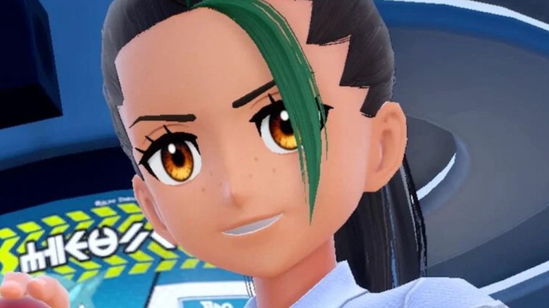 Pokemon trainer green hair