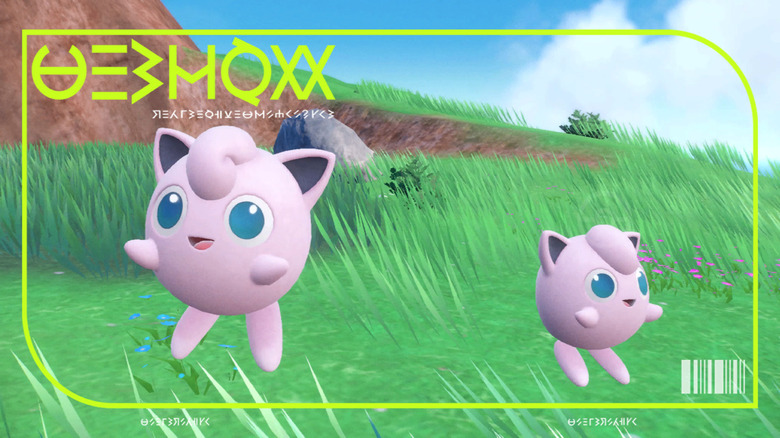 Jigglypuff Pokédex entry card