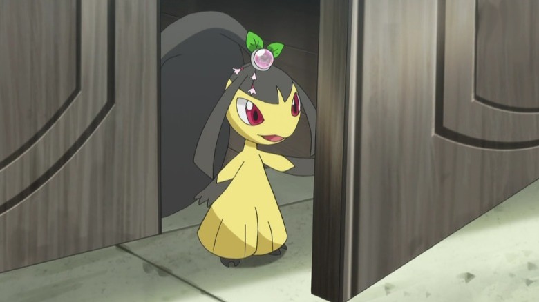 mawile pokemon anime open door face