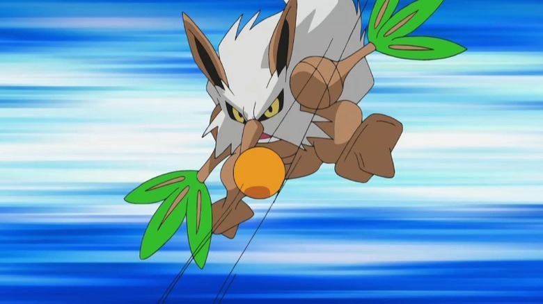 shiftry pokemon anime orange